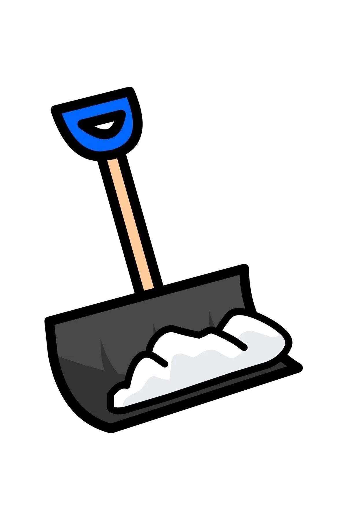 Saplı Kar Itme Dozeri Kar Itici Dozer Sert Plastik