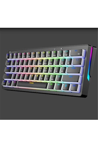 Gameagle Ge2014 Poseıdon Rgb Kablolu Us Layout Mekanik Siyah Oyuncu Klavyesi
