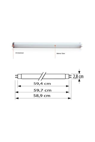 Philips Master Tl-D 18W T8 Snow White Floresan Ampul 60 CM Kar Be