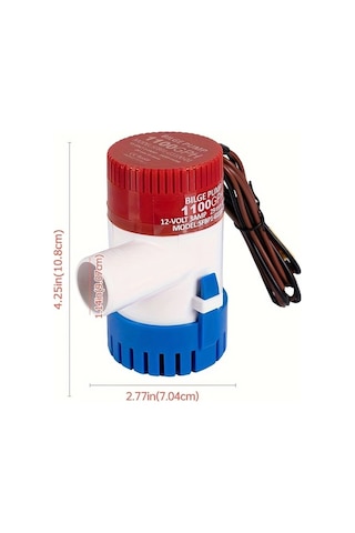 Motion003 24v Sessiz Dalgıç Drenaj Pompası 12v/24v 1100gph Gölet Havuz Spa Tekne Karavan İ