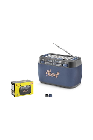 Fepe Fp395s Bluetooth Fm Radyo Usb Tf Aux Solar Şarjlı Taşınabilir Kamp Hoparlör