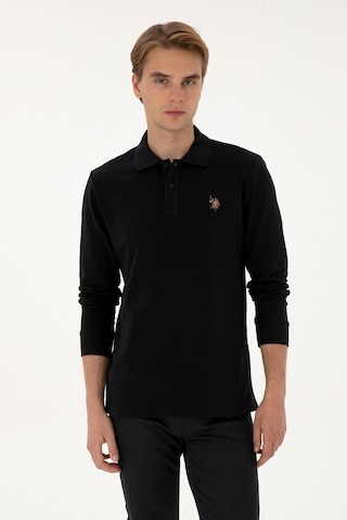 U.s. Polo Assn. Erkek Siyah Sweatshirt 50313772-vr046 Siyah