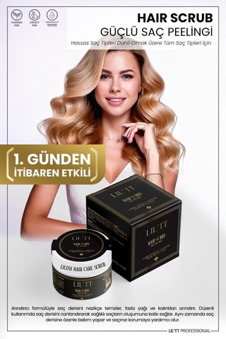 Lilth Saç Bakım Scrubı