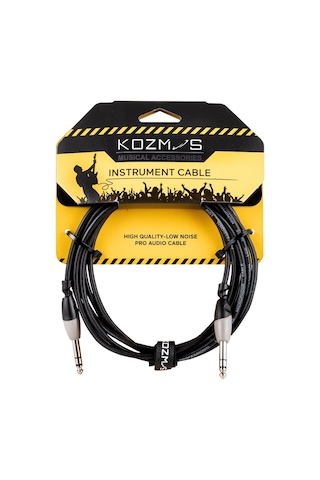 Kozmos KCL-157-3M Enstrüman Kablosu (3 mt)