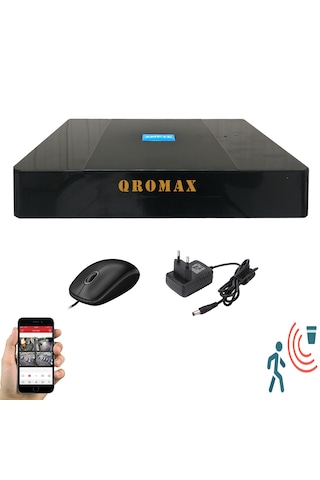 4 Kameralı Hareket Algılayan Gece Renkli Fullhd Kamera Seti 784w