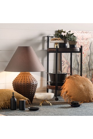 Mudo Home Valetta Yuvarlak Kırlent Naturel 50cm Diğer