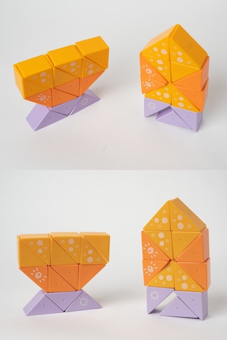 26 Parça Manyetik Bloklar 3d Puzzle Eğitici Zeka Oyunu - Mıknatıslı Yapı İnşa Seti