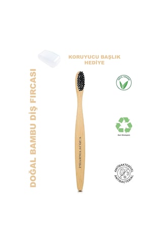 Pharma Acqua Doğal Bambu Yumuşak Diş Fırçası Sarı