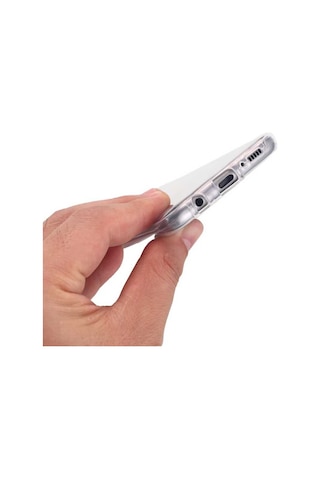 Galaxy S8 Plus Kılıf 360 Tam Koruma Şeffaf Silikon Renksiz
