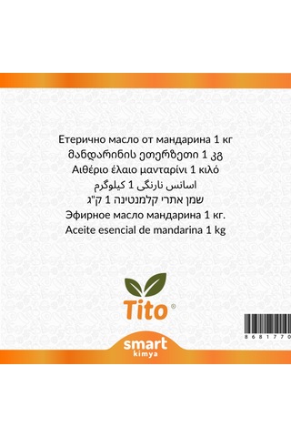 Tito Mandalina Uçucu Yağı Citrus Reticulata 1 KG