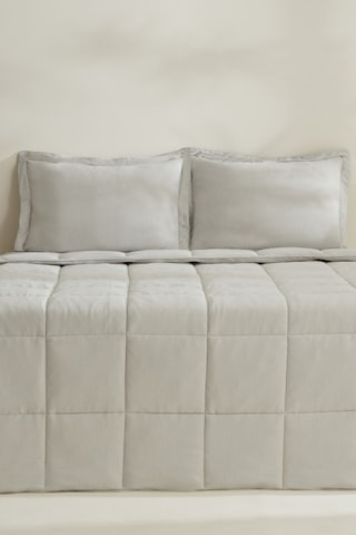 Karaca Home Benji Çift Kişilik Modal Comfort Set Açık Gri Açık Gri