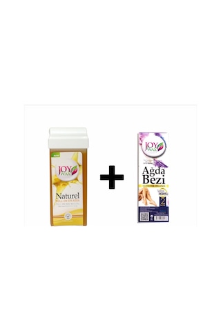 Joy Wax Natural Kartuş Roll-On Sir Ağda 100 ML + Ağda Bezi