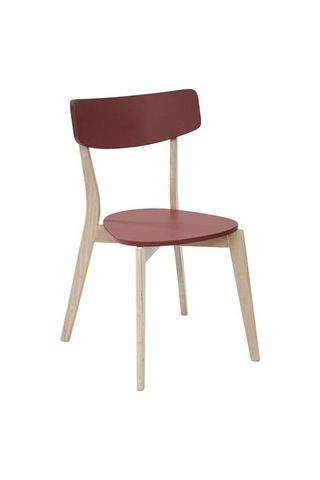 Vitale Eleen Ahşap Sandalye Gül Kurusu Ms.sa040