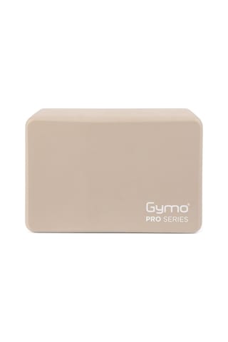 Gymo Pro Series Rounded Yoga Blok Bej