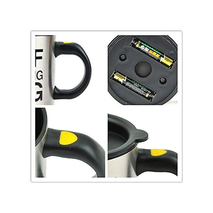 2 Adet Kendiliğinden Karışan Kupa Kendiliğinden Karışan Kupa Tembel Kupa Kahve Karıştırma Kupası Otomatik Karıştırma Kahve Kupası Diğer