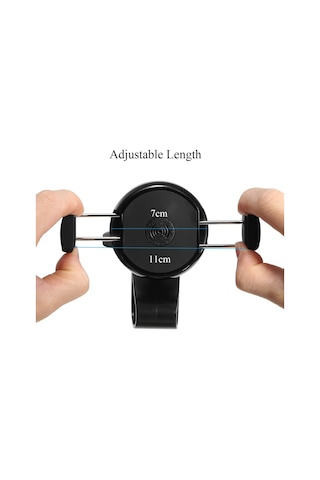 Qi Kablosuz Şarj Cihazı Araç Kontrol Paneli İphone X İçin Şarj Standı Montaj Tutucu Hud