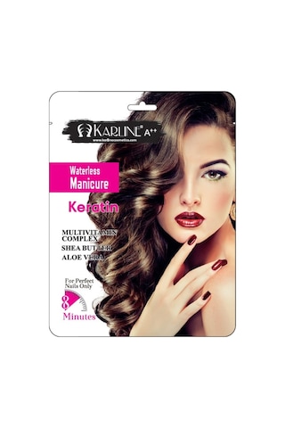 Karline A++ Susuz Keratinli Spa Eldivenli Manikür Seti