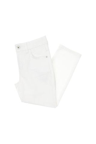 U.s. Polo Assn. Erkek Çocuk Beyaz Pantolon Jean 50304256-dn0015 Whıte