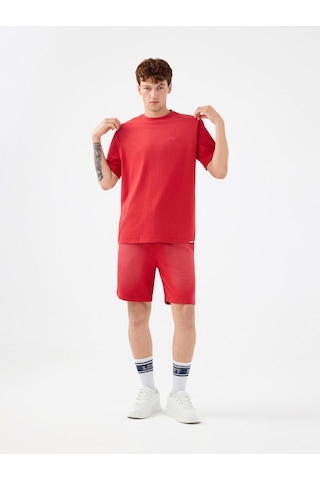 Relax Fit Erkek Tshirt K.kol Turuncu