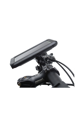 Bisiklet Gidon Dağı 6.8 Inç Telefon Tutucu Su Geçirmez Kılıf Çanta Destek Standı Çok Renkli