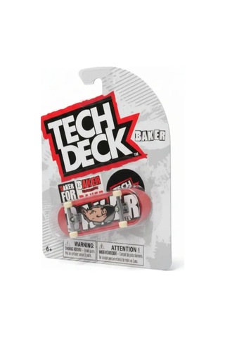 Tech Deck Baker Brand Logo Domuz Grafik Parmak Kaykay