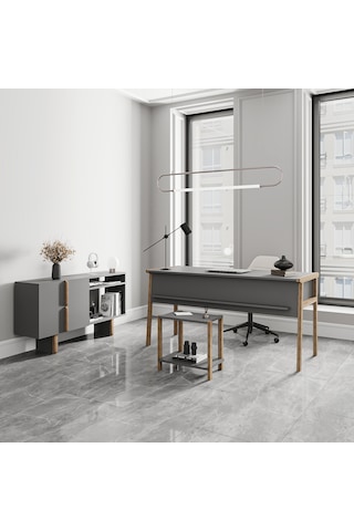 Lagomood Zenith Ofis Takımı Antrasit Ceviz