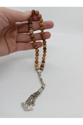 Balık Hediyelik Tibet Akiği Akik Taşı Doğaltaş Tespih- Mdl-1038