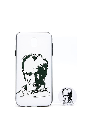 Nettech Samsung Galaxy J730 J7 Pro Uyumlu Desenli Popsocket Seri