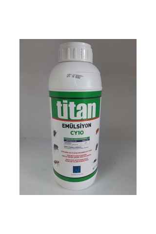 Aydın Kimya Titan Emülsiyon Cy10 Kokulu Haşere Öldürücü 500 ML Aydın Kimya Titan Emülsiyon Cy10 Kokulu Haşere Öldürücü 500 ML