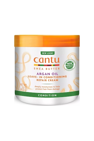 Cantu Argan Yağlı Onarıcı Durulanmayan Saç Bakım Kremi 453GR
