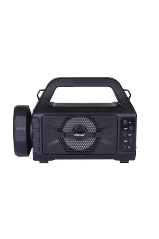 Kts 2031 Outdoor Bluetooth Hoparlör 5w Led Fener Işıklı Solar Panelli