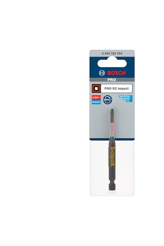 Bosch Pro Impact R2 X 90 Mm Kare Uçlu 1'li Vidalama Ucu 2608522554