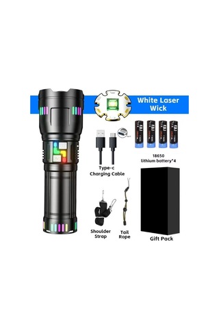F.b.ı Pro F-3002 Alüminyum Tg Led Gece Şeritli Type-c Şarjlı