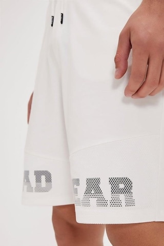 Bad Bear Grid 24.01.18.012b Beyaz Erkek Şort 001