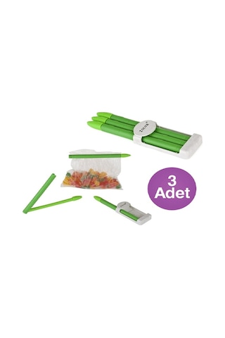 Poşet Kıskacı 3 Adet Birden