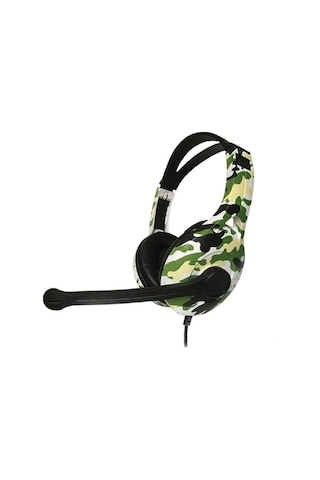 Ak13 Ayarlanabilir Kablolu Mikrofonlu Kulaküstü Kulaklık