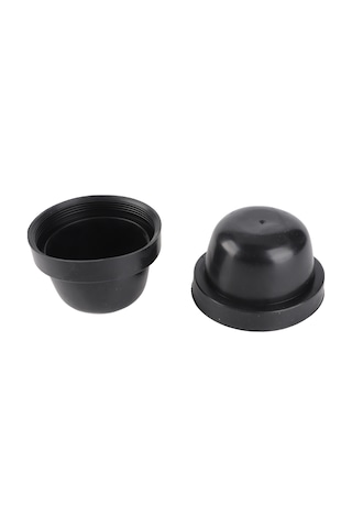 Yaozixa 2 Adet Siyah 70mm Led Far Lastik防尘防水 Kapakları - Ön Delikli, Esnek Ve Dayanıklı T70 Uyumlu