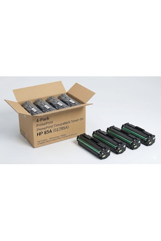 Nekes Toner Hp 285a 85a Siyah Uyumlu  Toner 4' Lü Paket / Ce285a