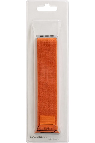 Apple iPhone Akıllı Saat Uyumlu Nylon Örgü Kordon 38/40/41 Mm Dayanıklı Spor Saat Kayışı