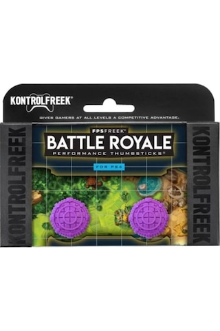 Ps4 Uyumlu Kontrolfreek Battle Royal Analog Koruyu Mor