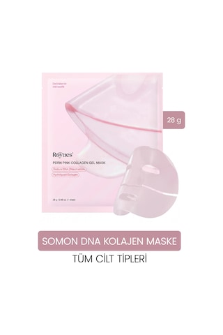 Royues Pdrn Pembe Kolajen Yüz Maskesi