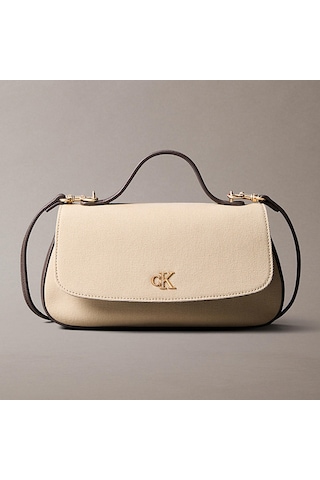Calvin Klein Kadın Krem Omuz Çantası Lv04f3416g-xsj