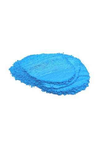 Epoksi Reçine Metalik Sedefli Pigment Toz Boya Açık Mavi Renk 50 G
