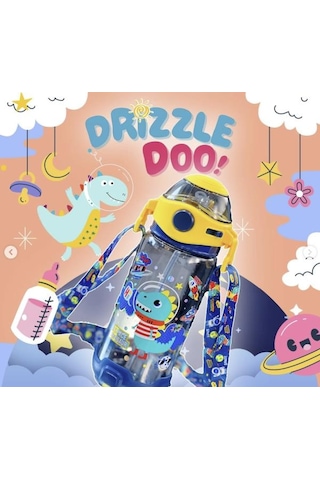 Vest Space Dino 650 Ml Plastik Matara - Vst-mt0006/u2051