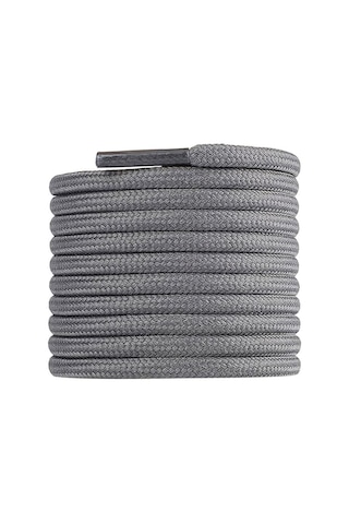 Hapshoe Gri 5 Mm Yuvarlak Bot Bağcığı