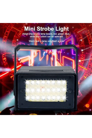 Dianziye Yeşil Led Mini Stroboskop Işığı - Ktv Bar Sahne Işığı 220v Avrupa Standartı
