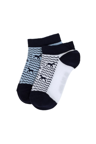 U.s. Polo Assn. Erkek Çocuk Beyaz Çorap Patik 50311350-vr013 Beyaz