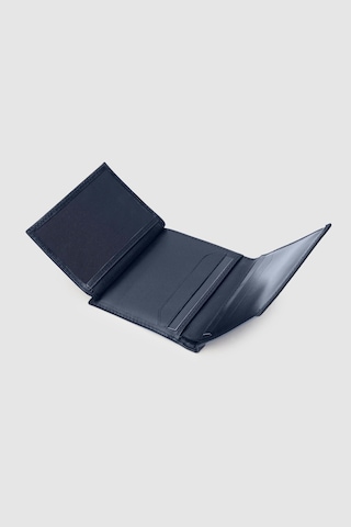 Ds Damat Lacivert Düz Kutulu Hakiki Deri Cüzdan 2H1119ST237 Lacivert