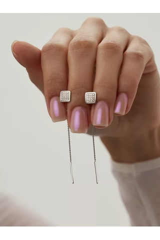 Marıola Prodevki Küpeler Gergi Srebro 925 Kare 160505657 Diğer