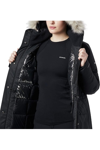 Columbia South Canyon Down Omni-heat Kadın Kaz Tüyü Parka Wl0203-010 Siyah